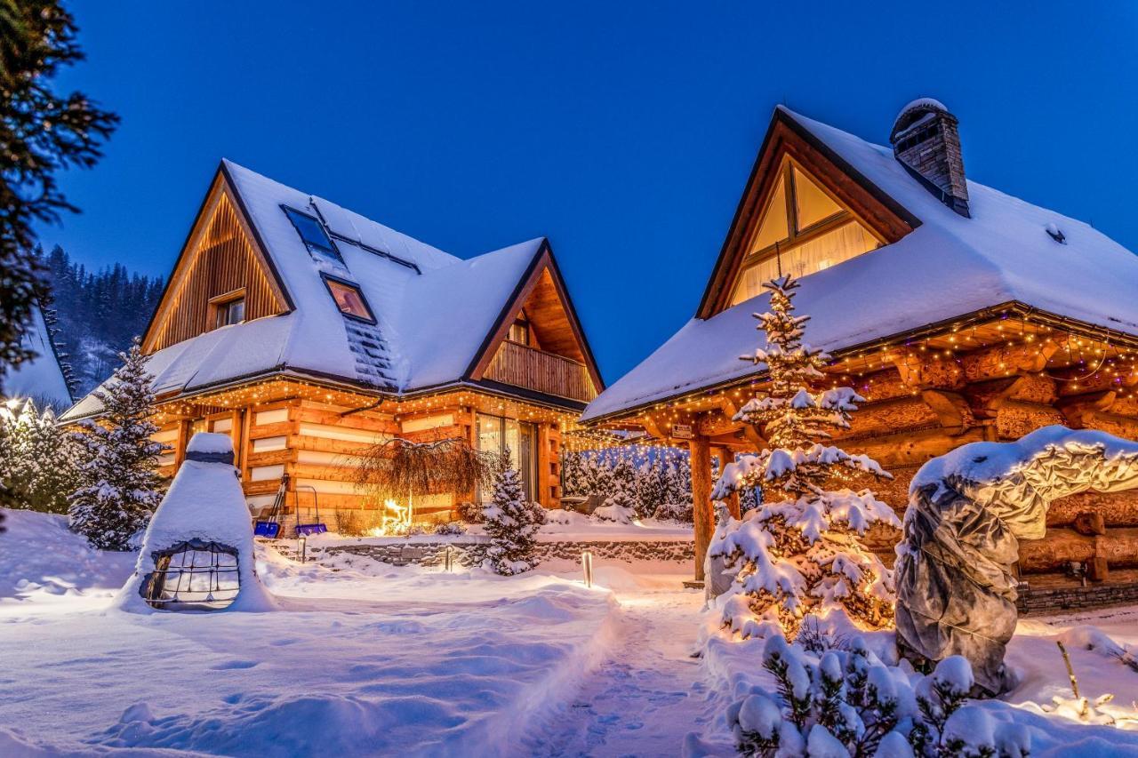 Luxury Chalet Wioska Jagny Поронин Экстерьер фото